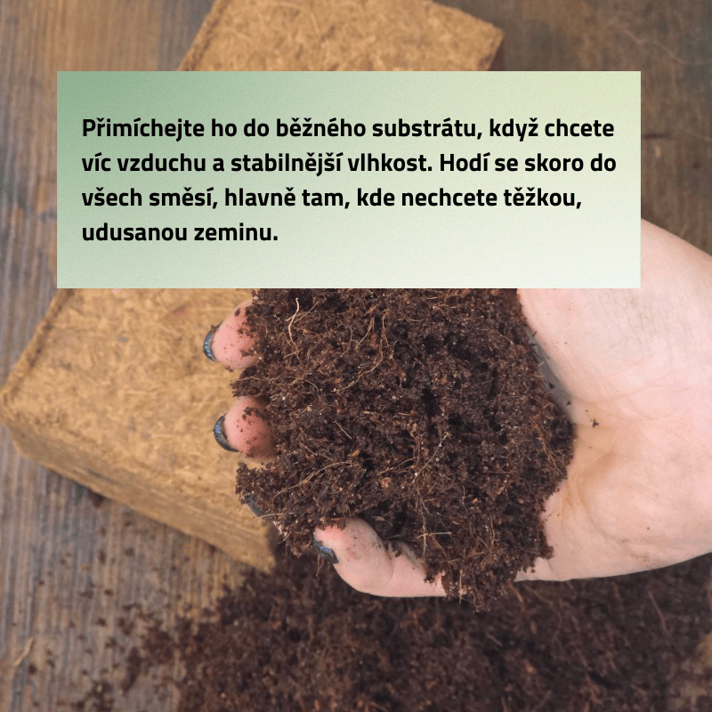 Kokosové vlákno lisované 650 g